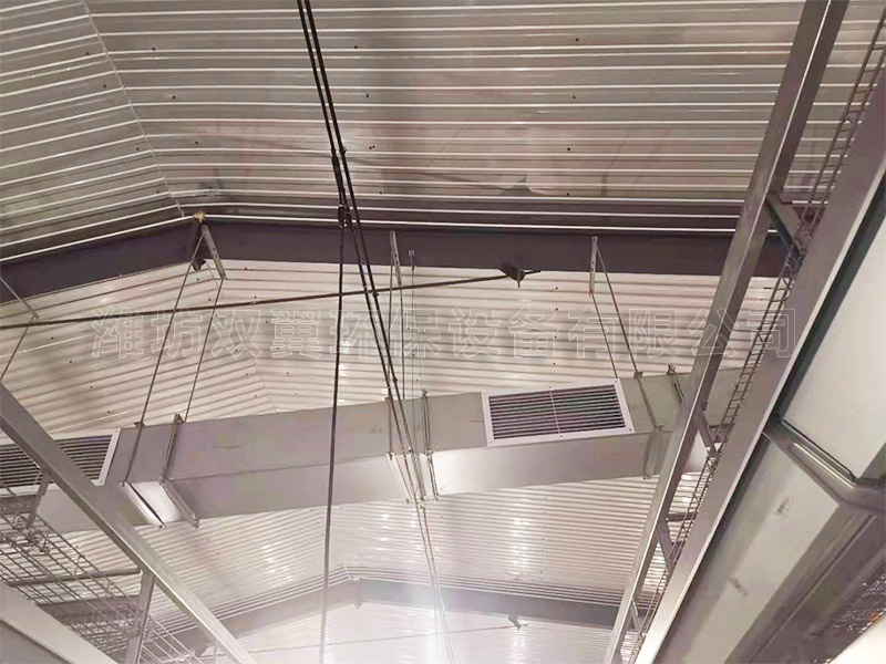 青(qīng)州雞場養殖環境控製機組使用示例