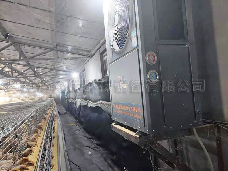 東營養雞廠養殖環境控製機組使用示例